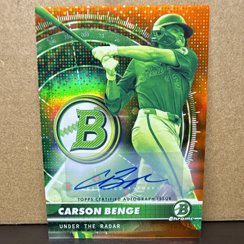 Bowman 2026 carson benge - 2026,