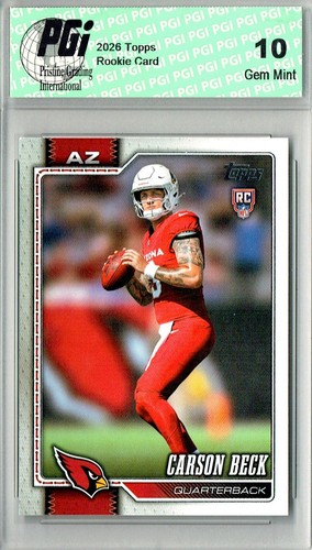 Carson beck 2026 topps - beck,