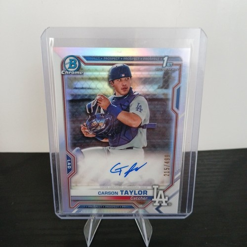 2021 bowman chrome prospect - chrome,